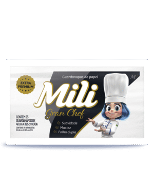 Servilletas Mili Gran Chef Extra Premium Doble Hoja