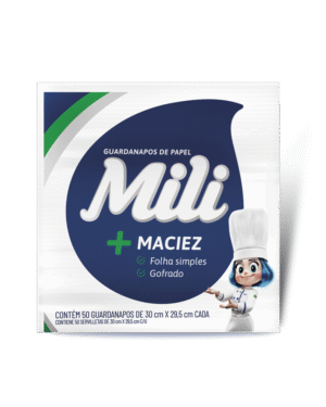 Servilletas Mili Bistro Doble Hoja 50 unidades (30x29,5)