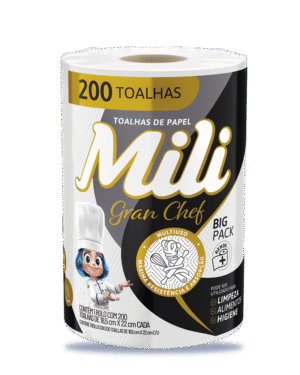 Toallas de papel Mili Gran Chef Doble Hoja 1 rollo