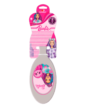 Cepillo para el cabello Barbie que cambia de color a través de la luz del sol