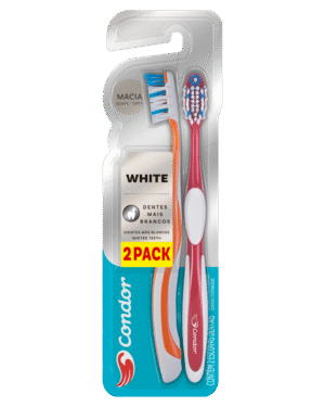 Cepillos Dentales White L2P1 con cerdas blanqueadoras