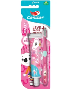Cepillo Dental Lilica Ripilica Junior más Gel Kids con flúor 1100 ppm