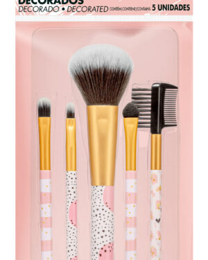 Pinceles para maquillaje Barbie