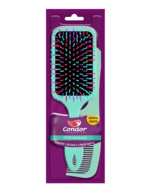 Pack cepillo para desenredar el cabello + peine