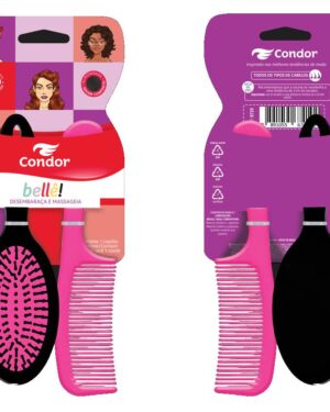 Cepillo Pack bellé Ovalado más peine K-8