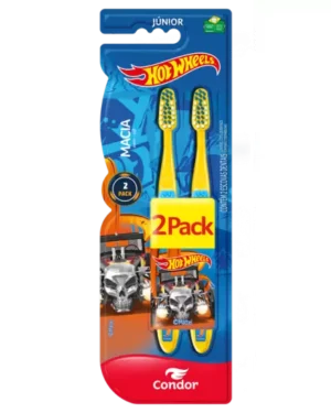 Kit cepillos Dentales Hot wheels para mayores de 5 años