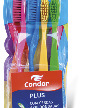 Cepillos Dentales Plus 4 Pack