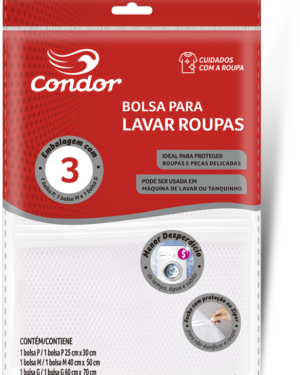 Bolsa para lavar ropa en lavadora Pack de 3 tamaños