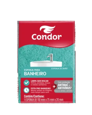 Esponja para lavar baños